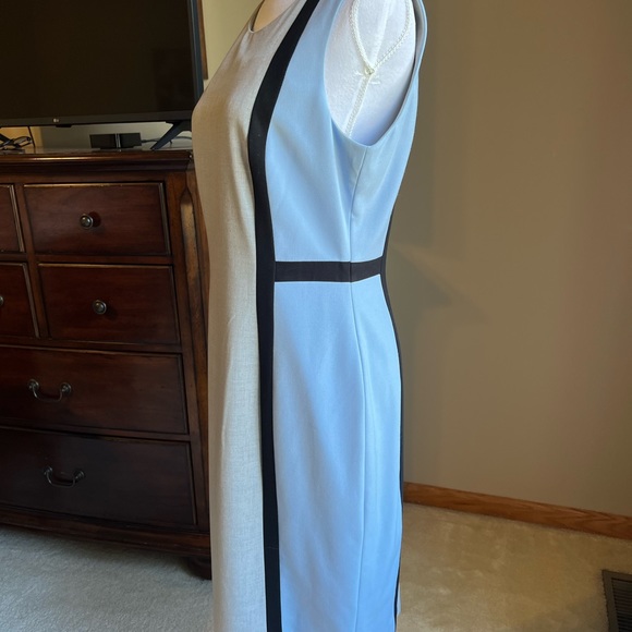 Calvin Klein Geometric Sheath Dress - Picture 4 of 6